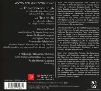 Isabelle Faust, Jean-Guihen Queyras, Alexander Melnikov, Pablo Heras-Cas - Beethoven: Triple Concerto; Piano Trio, Op.36 (2021)