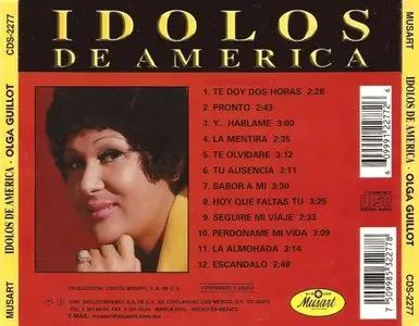 Olga Guillot – Ídolos de América (2001)