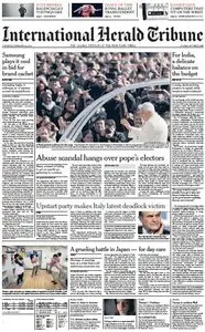 International Herald Tribune Asia from Thursday, 28. February 2013