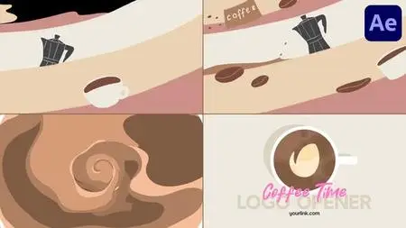 Coffee Shop Quick Logo Opener for After Effects 47853081