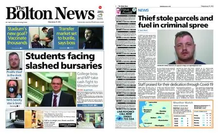 The Bolton News – January 29, 2021