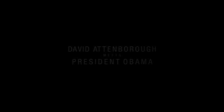 BBC - David Attenborough Meets President Obama (2015)
