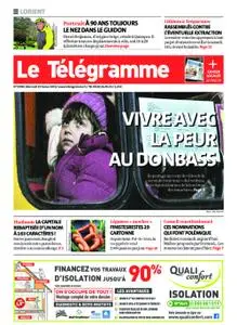 Le Télégramme Lorient – 23 février 2022