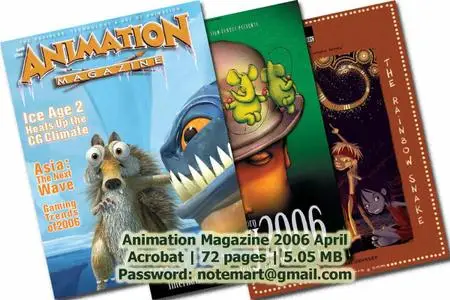 Graphics Notepack - Animation Magazine 2006 - All the issues!