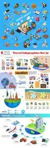 Vectors - Travel Infographics Set 22