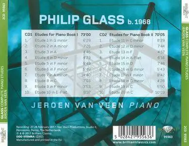 Jeroen van Veen - Philip Glass: Complete Piano Etudes (2017)