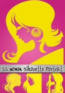 SS Woman Silhouette Portrait