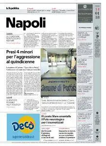 la Repubblica Napoli - 14 Gennaio 2018