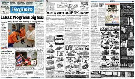 Philippine Daily Inquirer – April 13, 2010