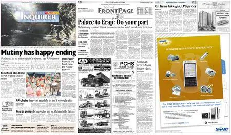 Philippine Daily Inquirer – November 11, 2007