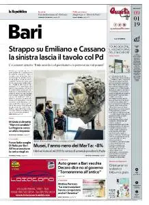 la Repubblica Bari - 9 Gennaio 2019