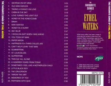 Ethel Waters - The Favourite Songs of Ethel Waters (2006)