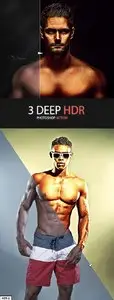 GraphicRiver 3 Deep HDR Photoshop Action