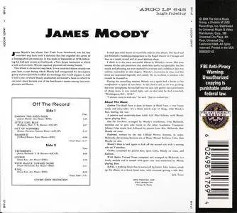 James Moody - s/t (a/k/a Off The Record) (1959) {2004 Verve Music Group} **[RE-UP]**