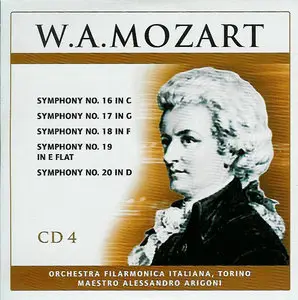 W.A.Mozart - 46 Symphonies (Alessandro Arigoni) CD4 of 10