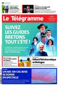 Le Télégramme Lorient – 10 juillet 2023