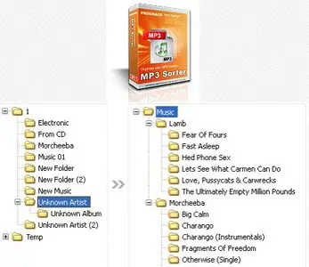 Prograce Mp3 Sorter V1.2.0 Build 72