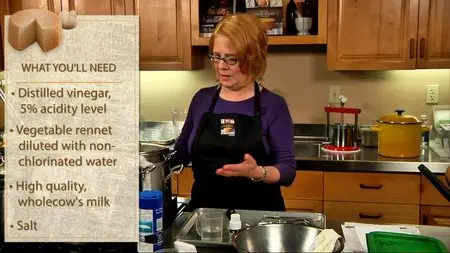 Artisan Cheese Making: Chevre, Mozzarella and Cheddar
