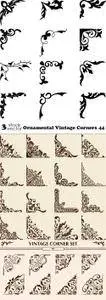 Vectors - Ornamental Vintage Corners 44