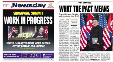 Newsday – June 13, 2018