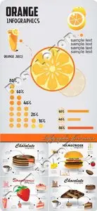 Infographic food vector 