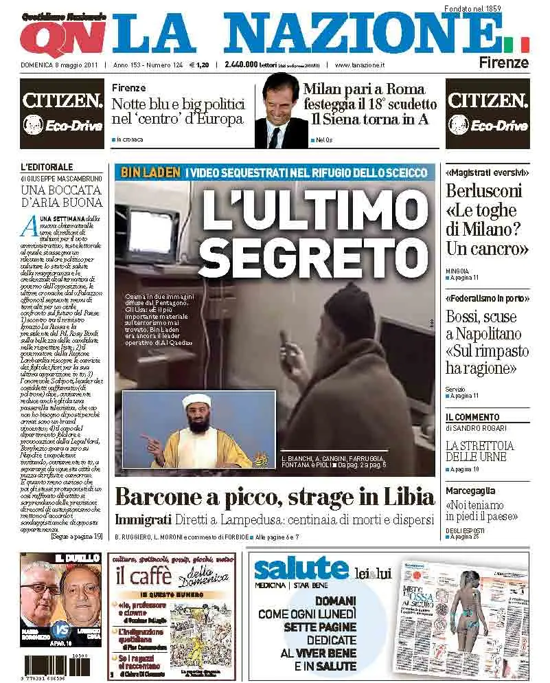 La Nazione 08.05.2011