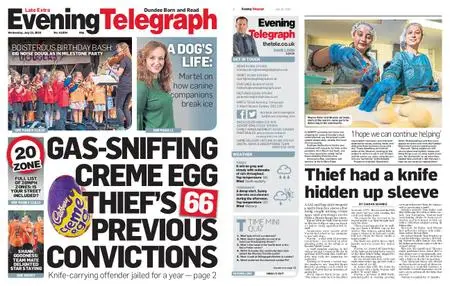 Evening Telegraph Late Edition – July 22, 2020