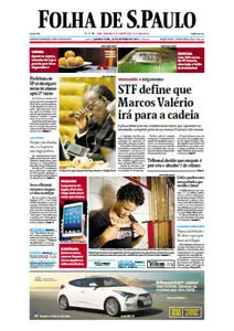 Jornal Folha de São Paulo - 24 de outubro de 2012 - Quarta
