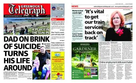 Greenock Telegraph – April 03, 2021