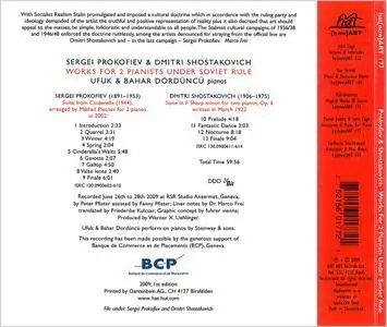 Ufuk & Bahar Dordoncu - Sergei Prokofiev & Dmitri Shostakovich: Works For 2 Pianists Under Soviet Rule (2009)