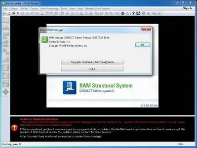 RAM Structural System CONNECT Edition 15.05.00.36