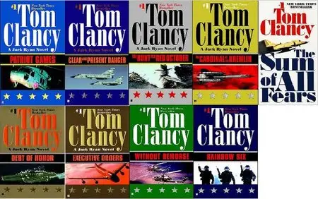 Tom Clancy - 12 Jack Ryan Novels