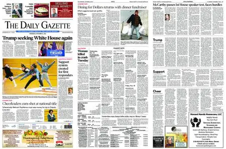 The Daily Gazette – November 16, 2022