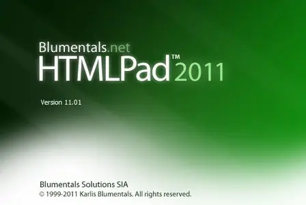 Blumentals HTMLPad 2011 11.0.1.127