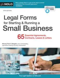 Legal Forms for Starting & Running a Small Business, Tenth Edition