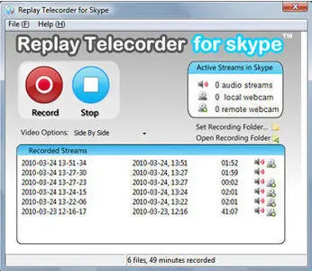 Replay Telecorder for Skype 1.3.0.12