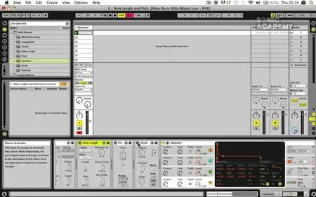Sonic Academy - Make Music With Ableton Live Intro - MIDI (2011)