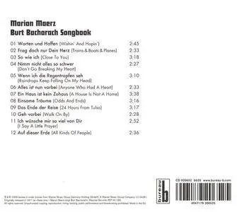 Marion Maerz - Burt Bacharach Songbook (1971/2009)