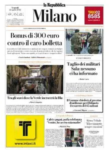 la Repubblica Milano - 22 Aprile 2022