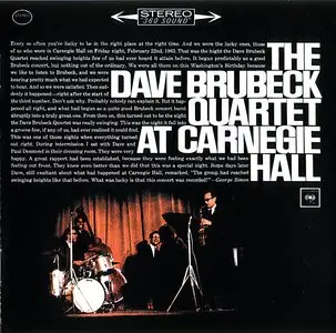 Dave Brubeck – The Dave Brubeck Quartet At Carnegie Hall (1963) (2-CD) (Repost By Request)