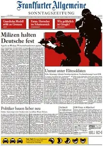 Frankfurter Allgemeine Zeitung am Sonntag, 27. April 2014