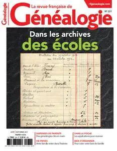 La Revue Française de Généalogie N231 - Aout/Septembre 2017
