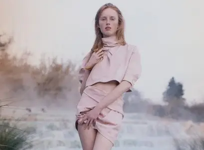 Rianne van Rompaey by Harley Weir for Document Journal Spring/Summer 2015
