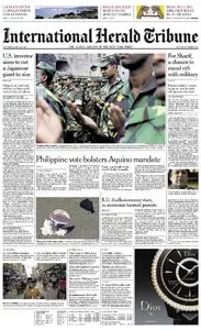 International Herald Tribune Asia from Wednesday, 15. May 2013