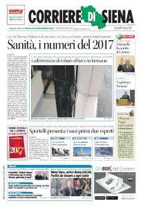 Corriere di Siena - 29 Dicembre 2017