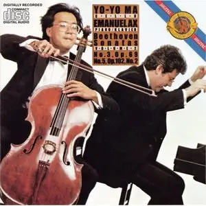 Beethoven: Cello Sonatas Nos.3 & 5 / Yo-Yo Ma & Emanuel Ax (1990)
