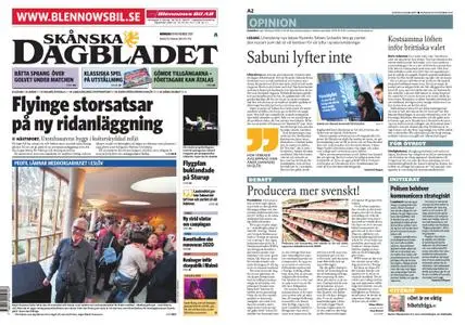 Skånska Dagbladet – 18 november 2019