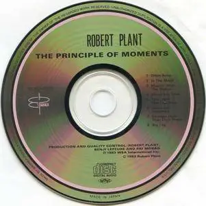 Robert Plant - The Principle Of Moments (1983) [Warner-Pioneer 32XD-935, Japan]