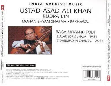 Ustad Asad Ali Khan - Raga Miyan Ki Todi (2005) {India Archive Music/Virgin/EMI India} **[RE-UP]**