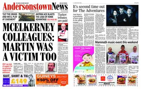 Andersonstown News – May 25, 2019